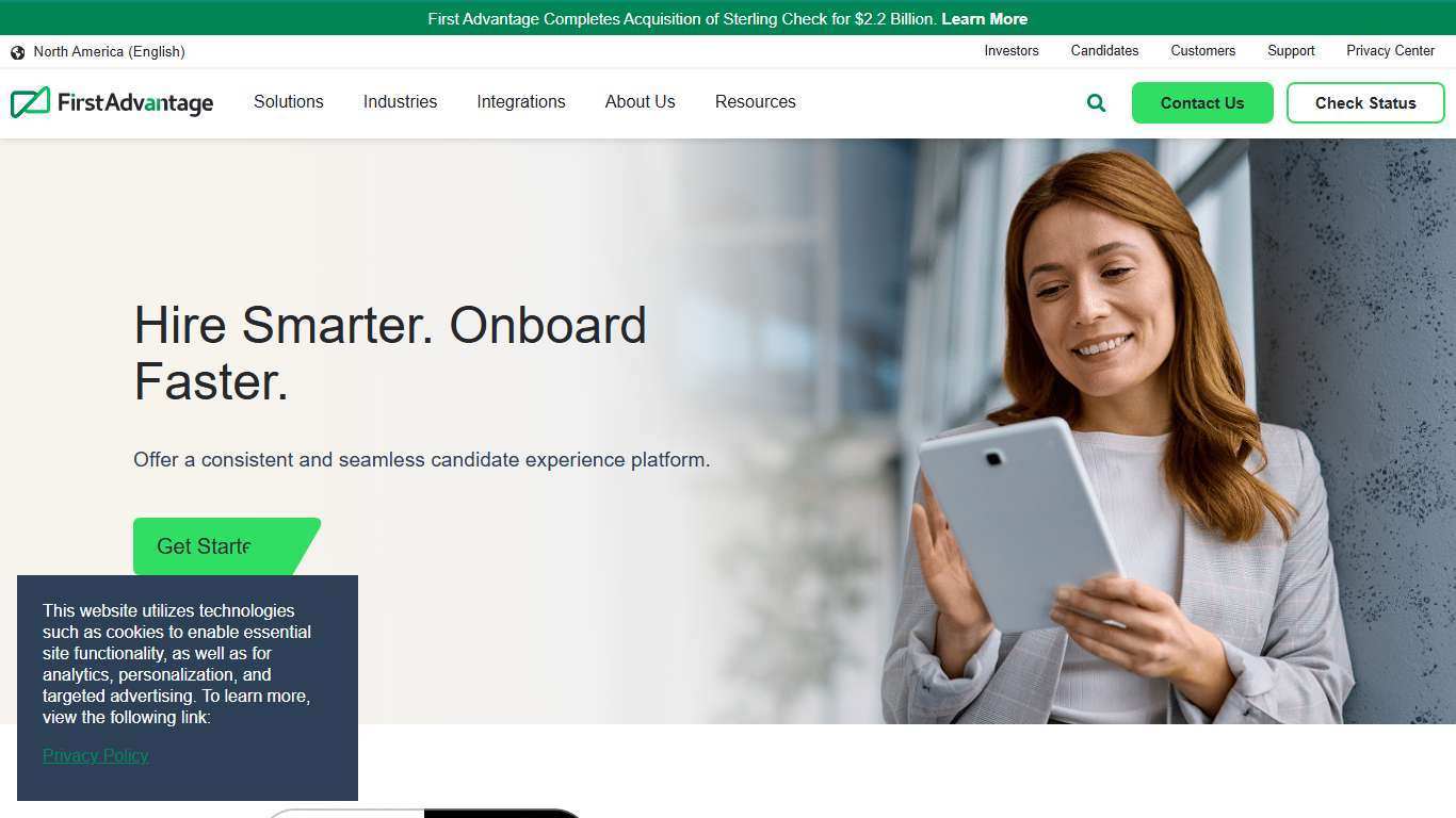 Next-Gen Profile Advantage | First Advantage